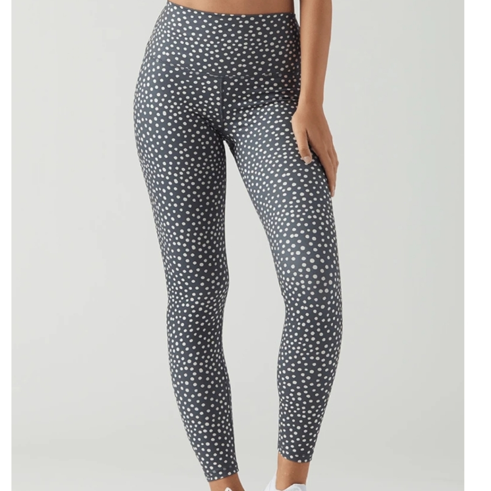 GLYDER Athletic Dot High Power Leggings - XL